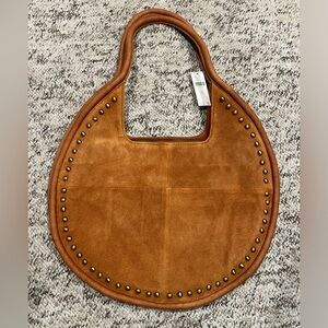 Suede boho bag NWT
